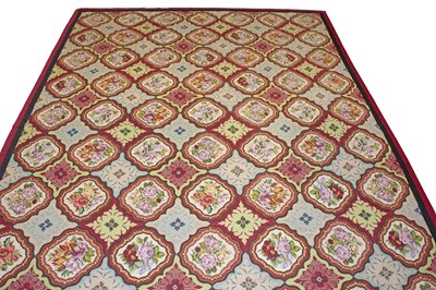 Lot 397 - French Needlepoint Carpet