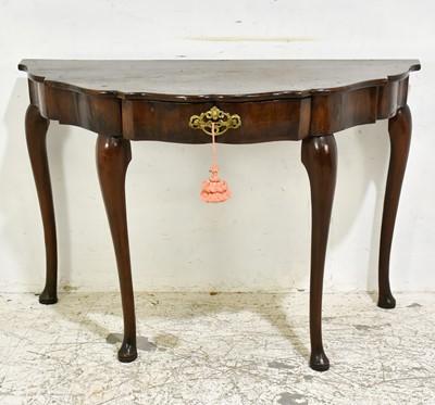 Lot 6 - Dutch Rococo Style Mahogany Console Table