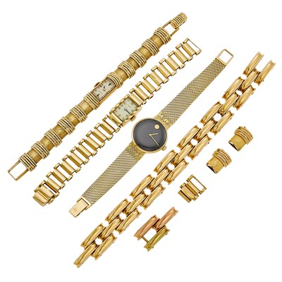 Lot 1263 - Group of Gold Jewelry and Fragments