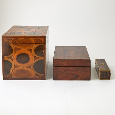 Lot 20 - Laburnum Wood Oyster-Veneered Box