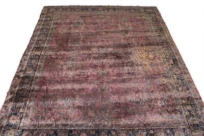 Lot 136 - Sarouk Carpet