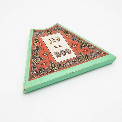 Lot 436 - Jeu de Bog, a popular French card game board