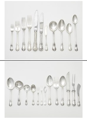 Lot 250 - Towle Sterling Silver "Old Master" Pattern Flatware Service