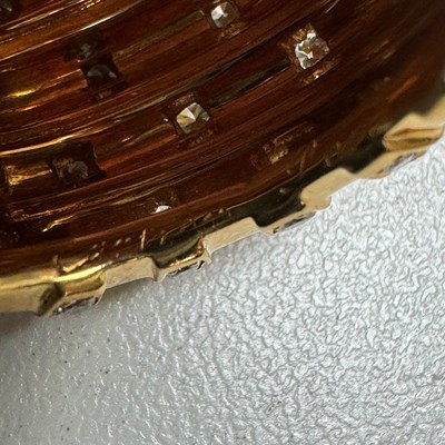 Lot 1 - Cartier Paris Gold and Diamond 'Harem' Ring