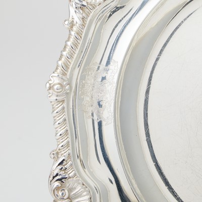 Lot 142 - Set of Twelve George III Sterling Silver Plates from the Duke of Hamilton Ambassadorial Service