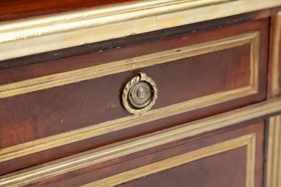 Lot 465 - Baltic Brass Inlaid Mahogany Desk