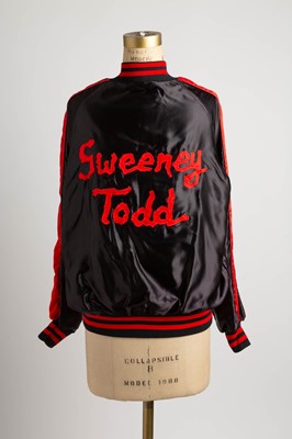 Lot 285 - Stephen Sondheim's personalized Sweeney Todd asylum coat and jacket