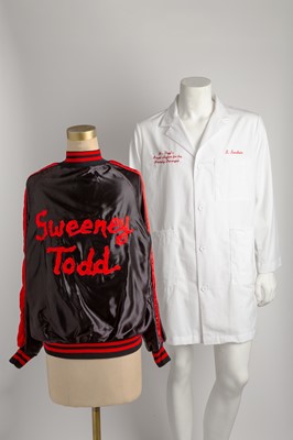 Lot 285 - Stephen Sondheim's personalized Sweeney Todd asylum coat and jacket