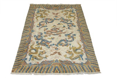 Lot 391 - Chinese Dragon Carpet