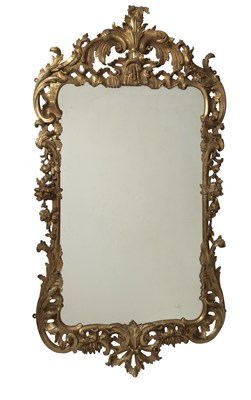 Lot 713 - George II Giltwood Mirror