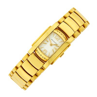 Lot 8 - Bulgari Gold 'Assioma' Wristwatch