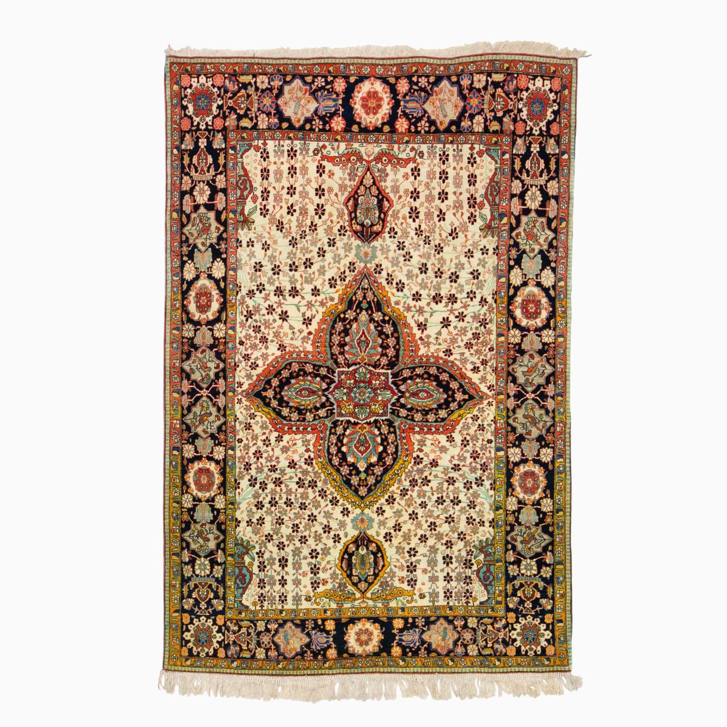 Lot 606 - Mohtasham Kashan Rug