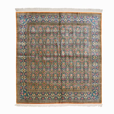 Lot 444 - Qum Silk Carpet