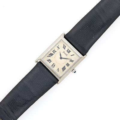 Lot 2269 - Piaget Stainless Steel Wristwatch