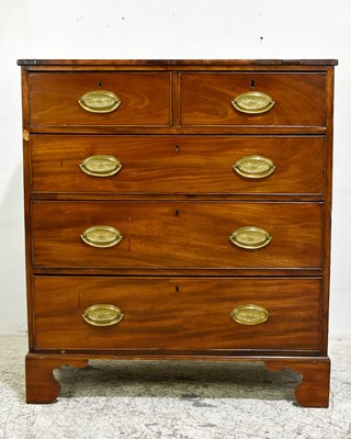 Lot 76 - George III Mahogany Chest of Drawers