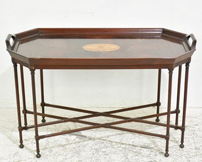 Lot 85 - Chippendale Style Mahogany Tray Table