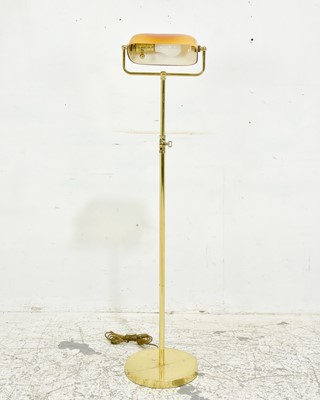 Lot 95 - Brass Floor Lamp