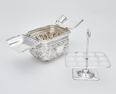 Lot 216 - Rare American Sterling Silver Egg Warmer