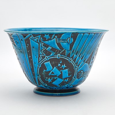 Lot 535 - The classic "Jazz" Bowl by Viktor Schreckengost for Cowan Pottery