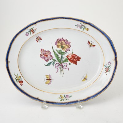 Lot 325 - Chelsea Porcelain Oval Platter