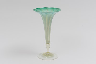 Lot 1129 - Tiffany Pastel Favrile Glass Vase