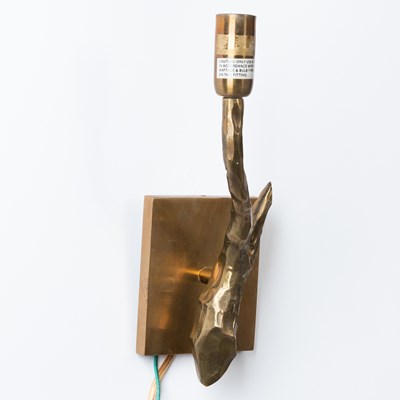 Lot 847 - Set of Four Vaughan Designs Gilt-Brass Single-Arm Wall Lights