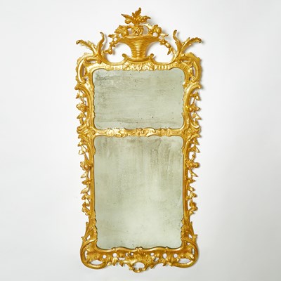 Lot 256 - George III Style Giltwood Mirror