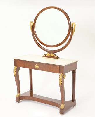 Lot 319 - Charles X Bronze Mounted Mahogany Dressing Table
