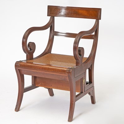 Lot 202 - Regency Metamorphic Chair/Library Steps
