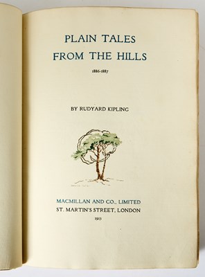 Lot 614 - An immaculate set signed by Kipling and with original watercolors