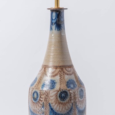 Lot 820 - Jean-Claude Courjeault Glazed Stoneware Table  Lamp