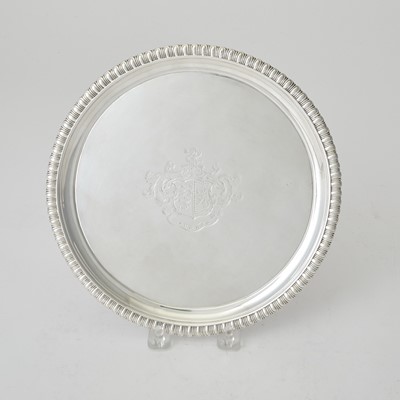 Lot 147 - George III Sterling Silver Salver