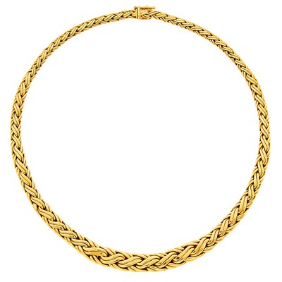 Lot 2001 - Tiffany & Co. Gold Necklace