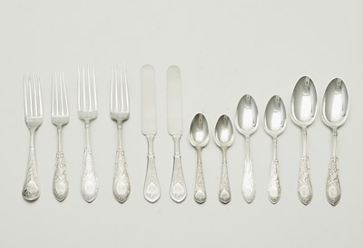 Lot 236 - Assembled American Sterling Silver Flatware Service