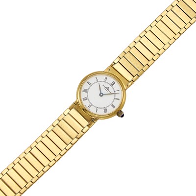 Lot 1225 - Baume & Mercier Gold Wristwatch