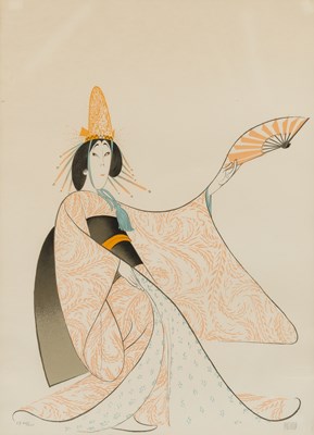 Lot 563 - An Al Hirschfeld lithograph of the Kabuki Theater