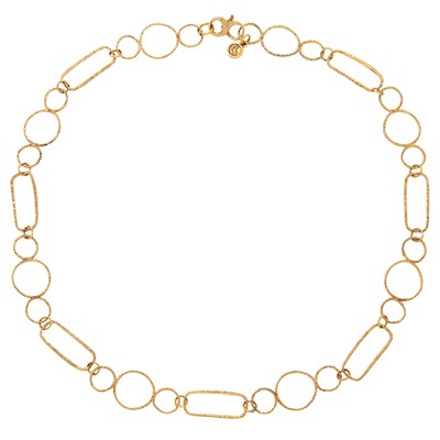 Lot 146 - Rose Gold Chain Necklace