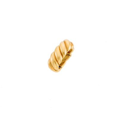 Lot 2092 - Tiffany & Co. Fluted Gold Enhancer