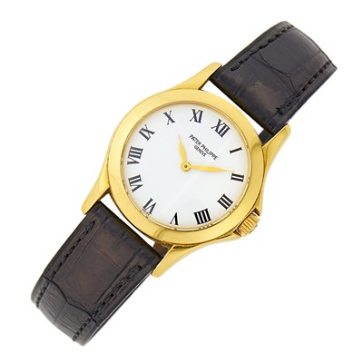 Lot 56 - Patek Philippe Gold 'Calatrava' Wristwatch, Ref. 4905J - 001