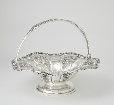 Lot 247 - Victorian Sterling Silver Cake Basket