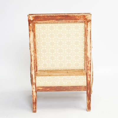 Lot 617 - Empire Giltwood Bergère