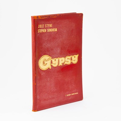 Lot 268 - Stephen Sondheim's specially bound score for Gypsy