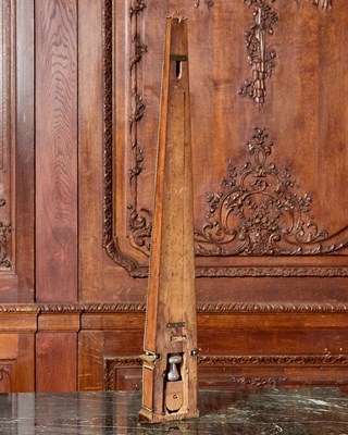 Lot 274 - Fine Louis XVI Ormolu-Mounted Acajou and Ebony Thermometer and Barometer