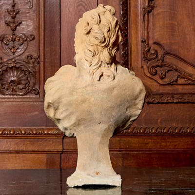 Lot 220 - Terracotta Bust of Hercules