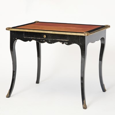 Lot 253 - Louis XV Style Mounted Lacquered Table À Écrire