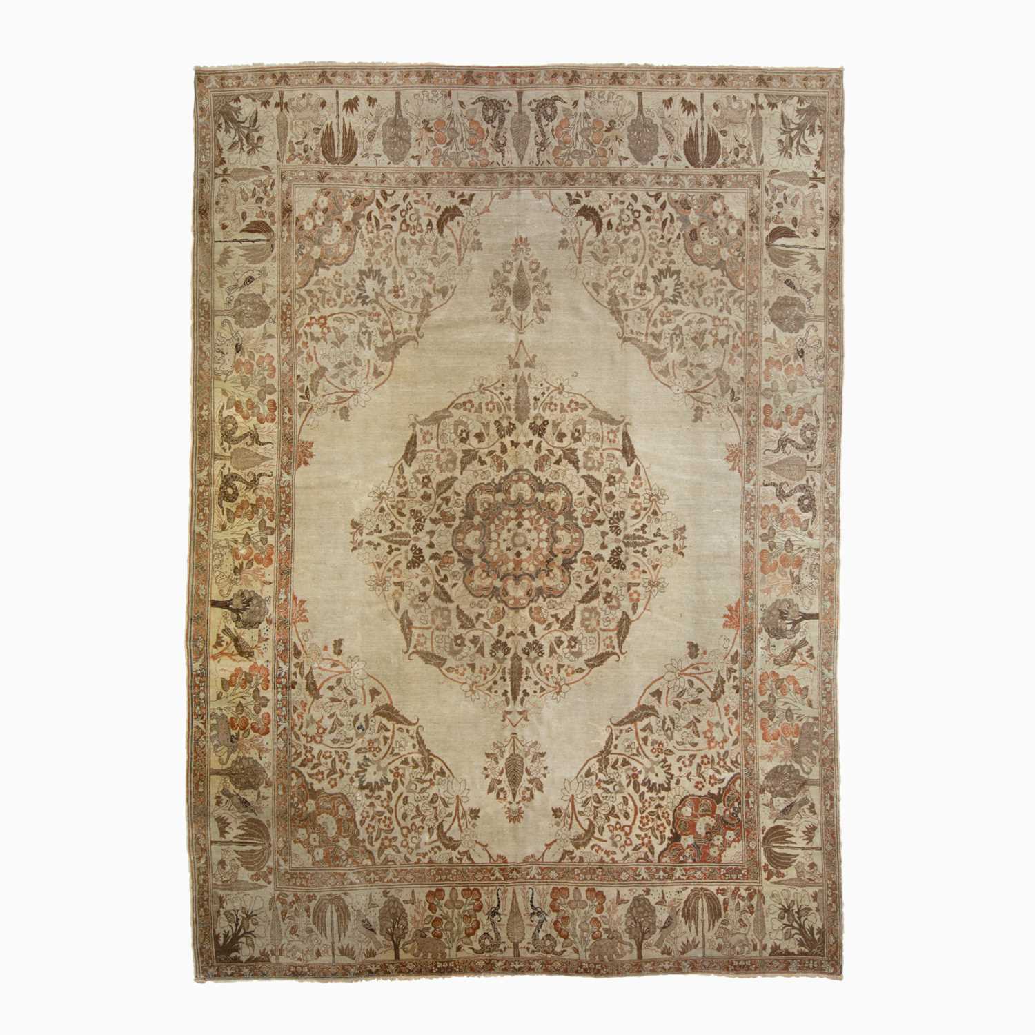 Lot 605 - Tabriz Carpet