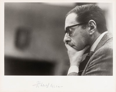 Lot 623 - A signed photograph of composer Harold Arlen