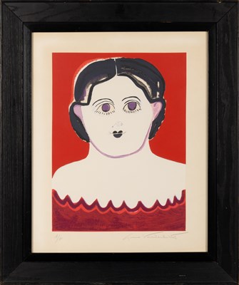 Lot 662 - A signed print, inscribed book, early photograph and artistic manifesto of Gloria Vanderbilt