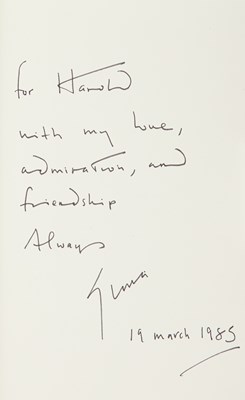 Lot 662 - A signed print, inscribed book, early photograph and artistic manifesto of Gloria Vanderbilt