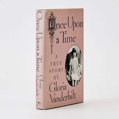 Lot 662 - A signed print, inscribed book, early photograph and artistic manifesto of Gloria Vanderbilt